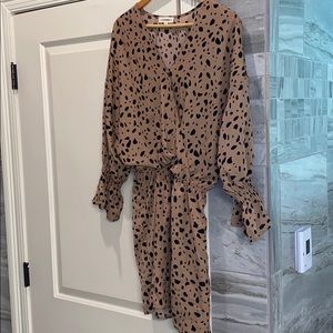 Leopard dress